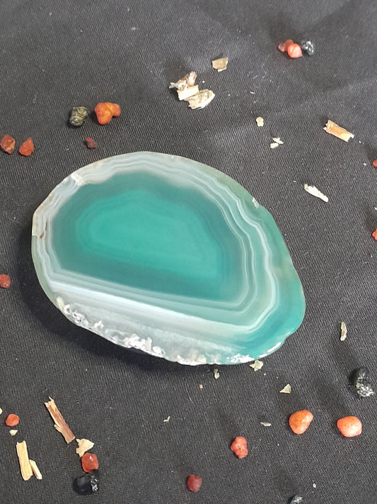 Agate slice phone popper - 2