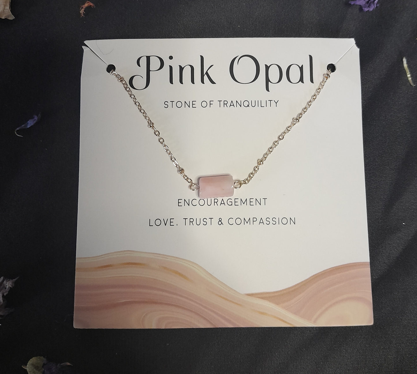 Pink Opal Necklace