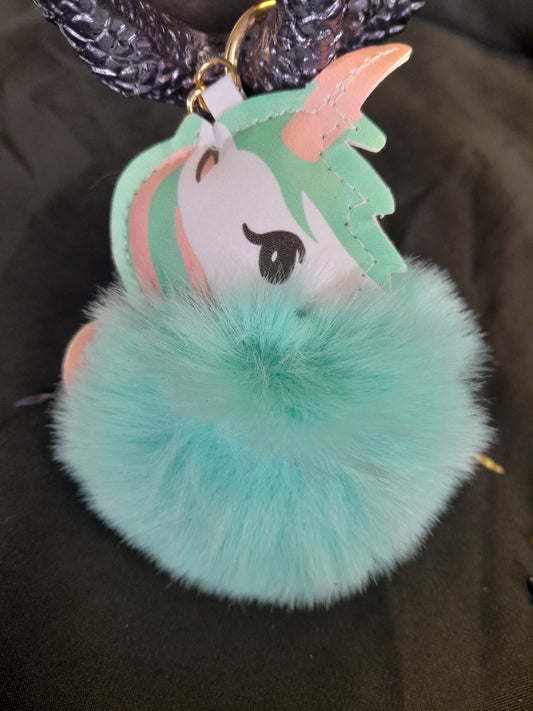 Bag tag /key chain - unicorn