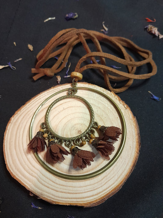 Natural necklace - style  4