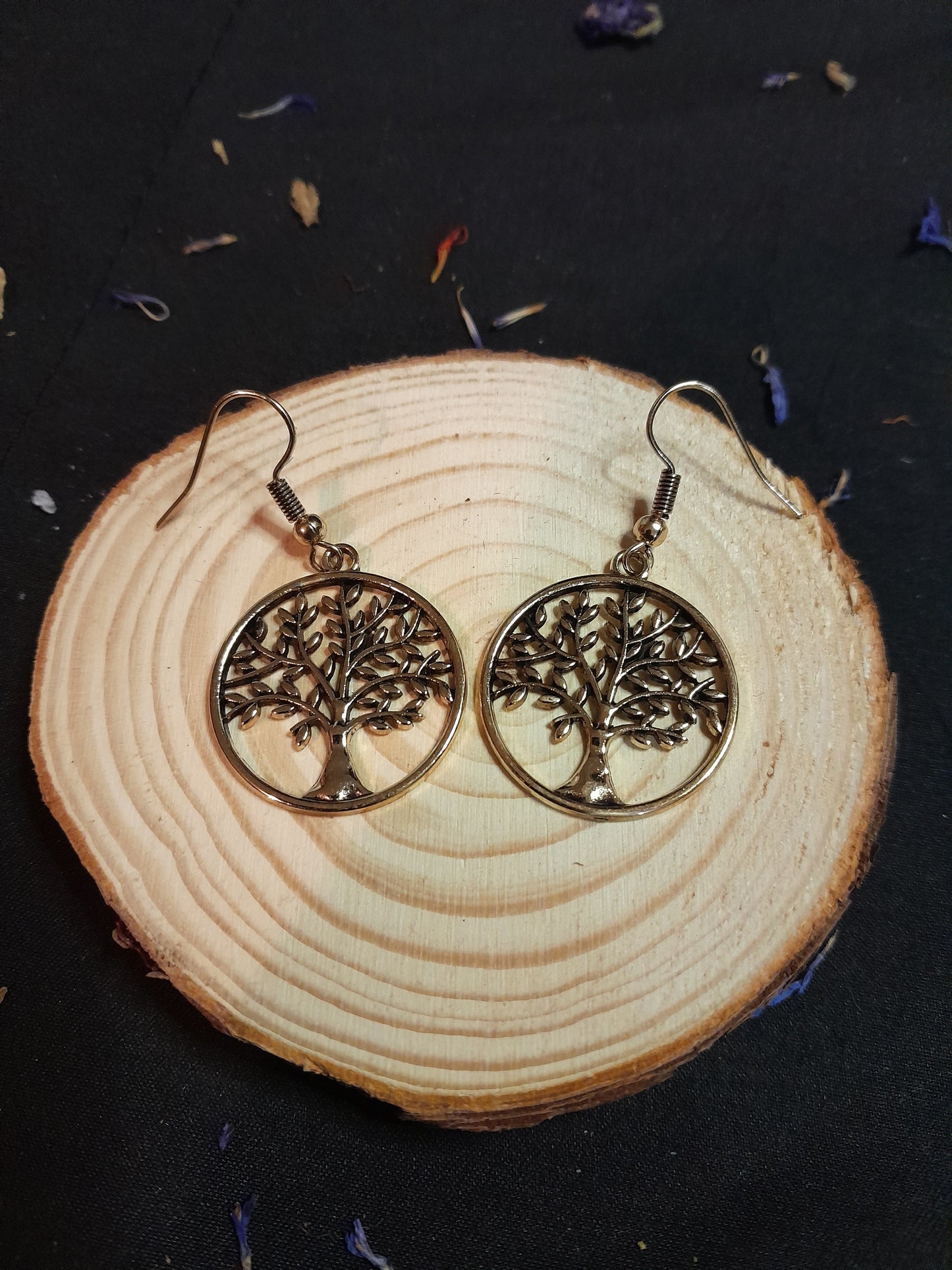 Tree of life earrings- Circle