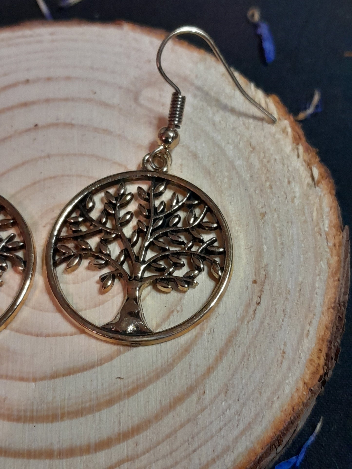 Tree of life earrings- Circle