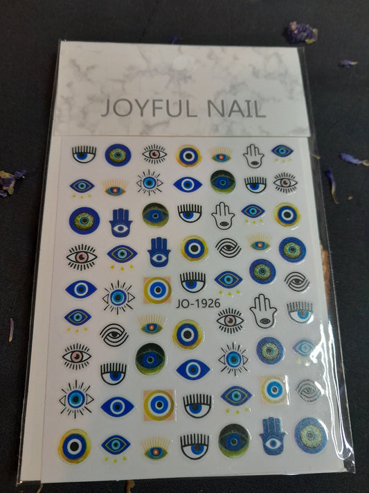 Nail stickers - Evil eye 2