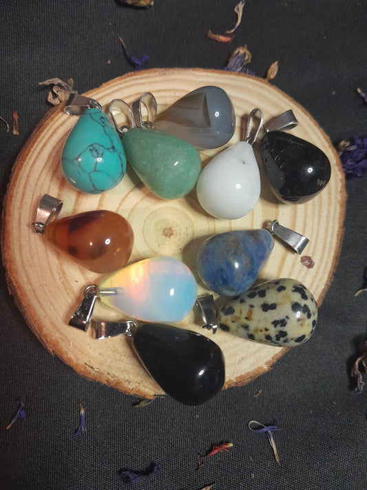 Crystal Drop pendants