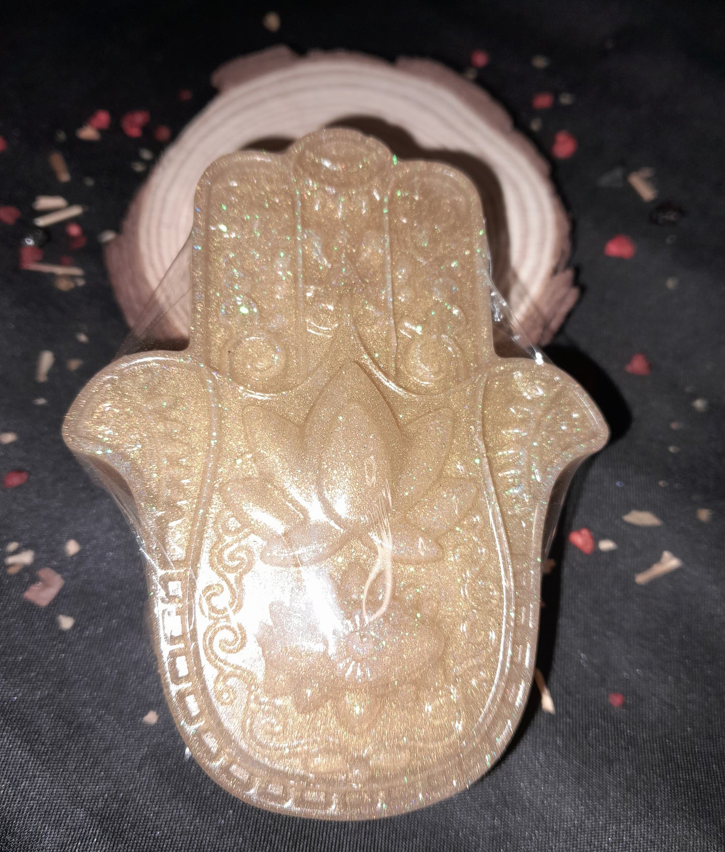 Hamsa hand soap - Gold