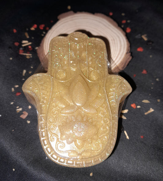 Hamsa hand soap - Gold