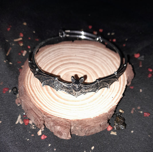 Bat bracelet - Silver