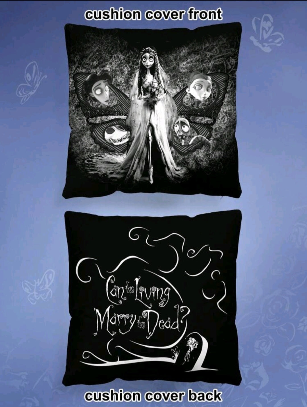 Corpse Bride Cushion cover -1