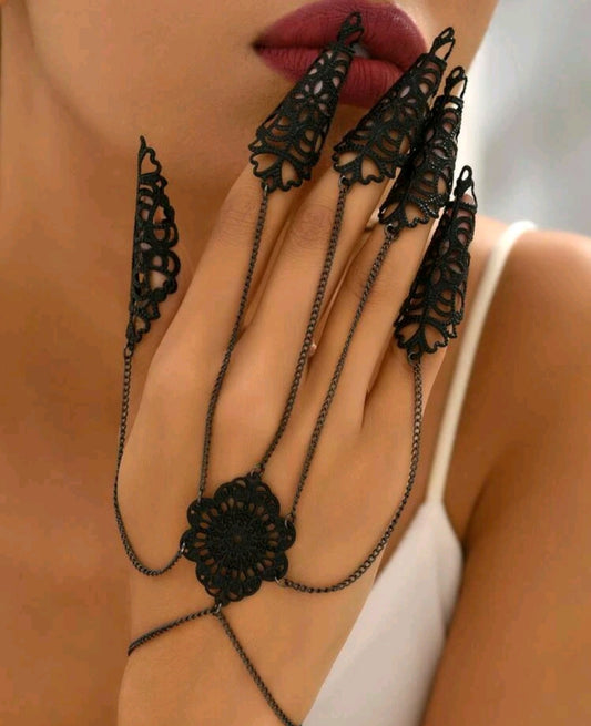 Hand adornments blk