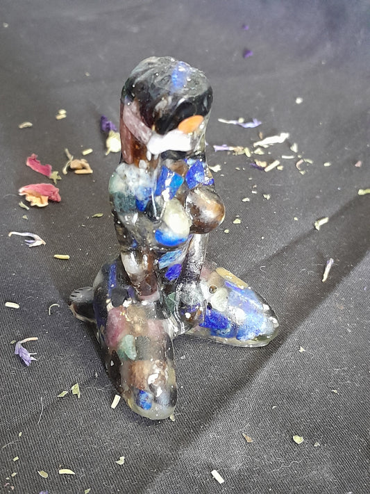 Resin and Crystal Goddess