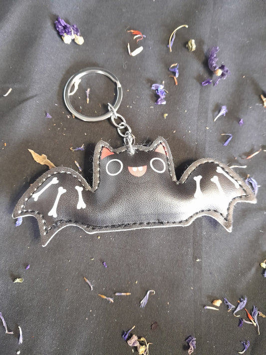 Keyring - black bat