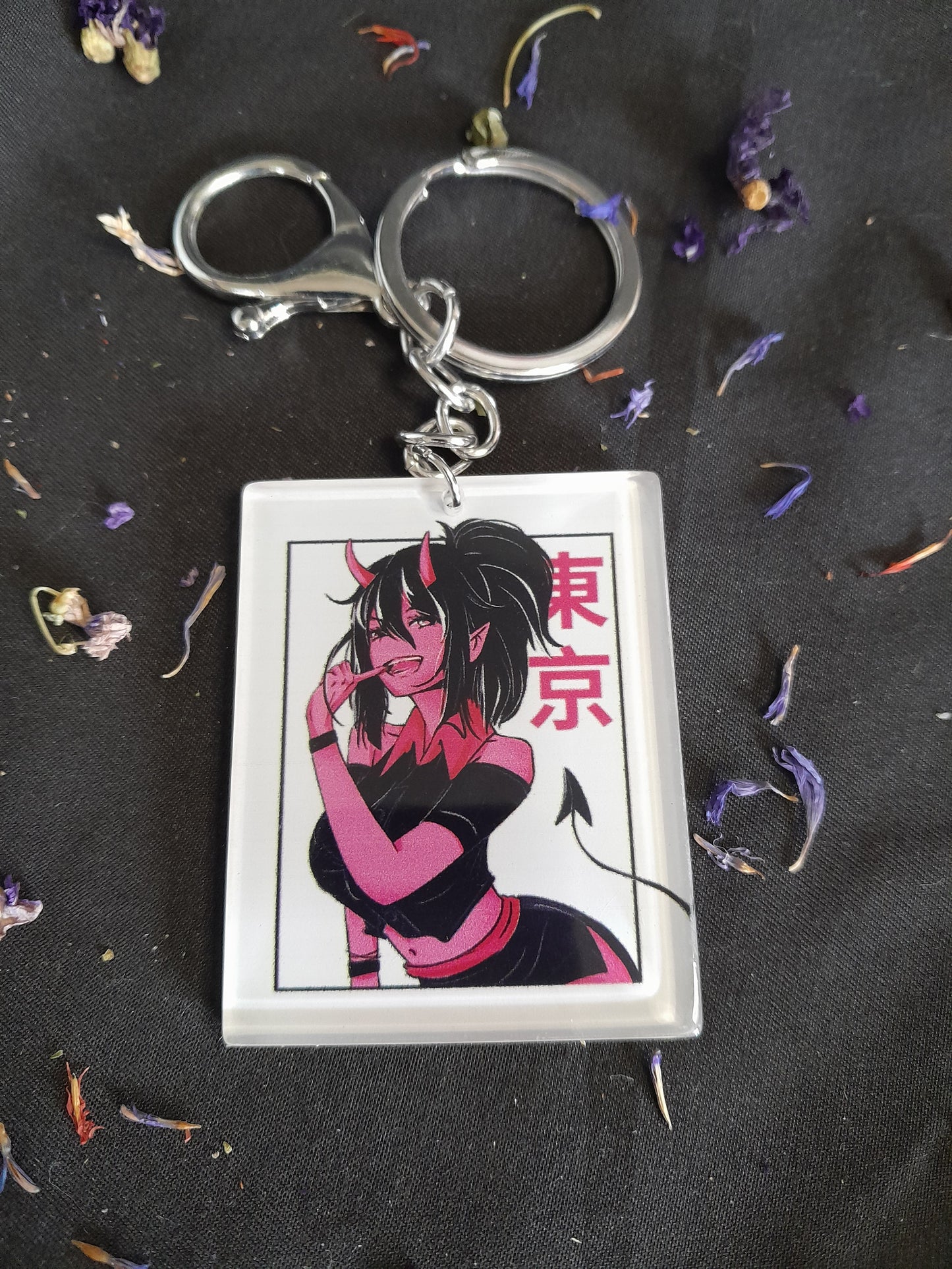 Keyring - Anime devil girl