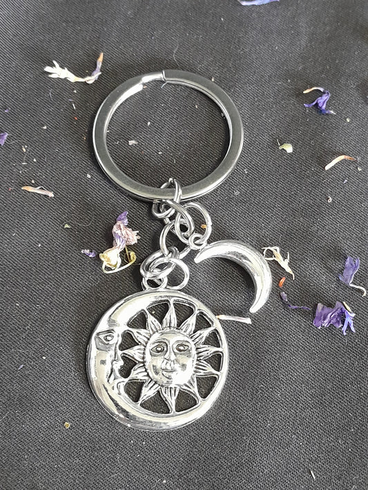 Keyring - Moon/Sun