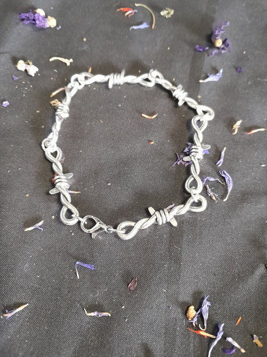 Bracelet - barbed wire