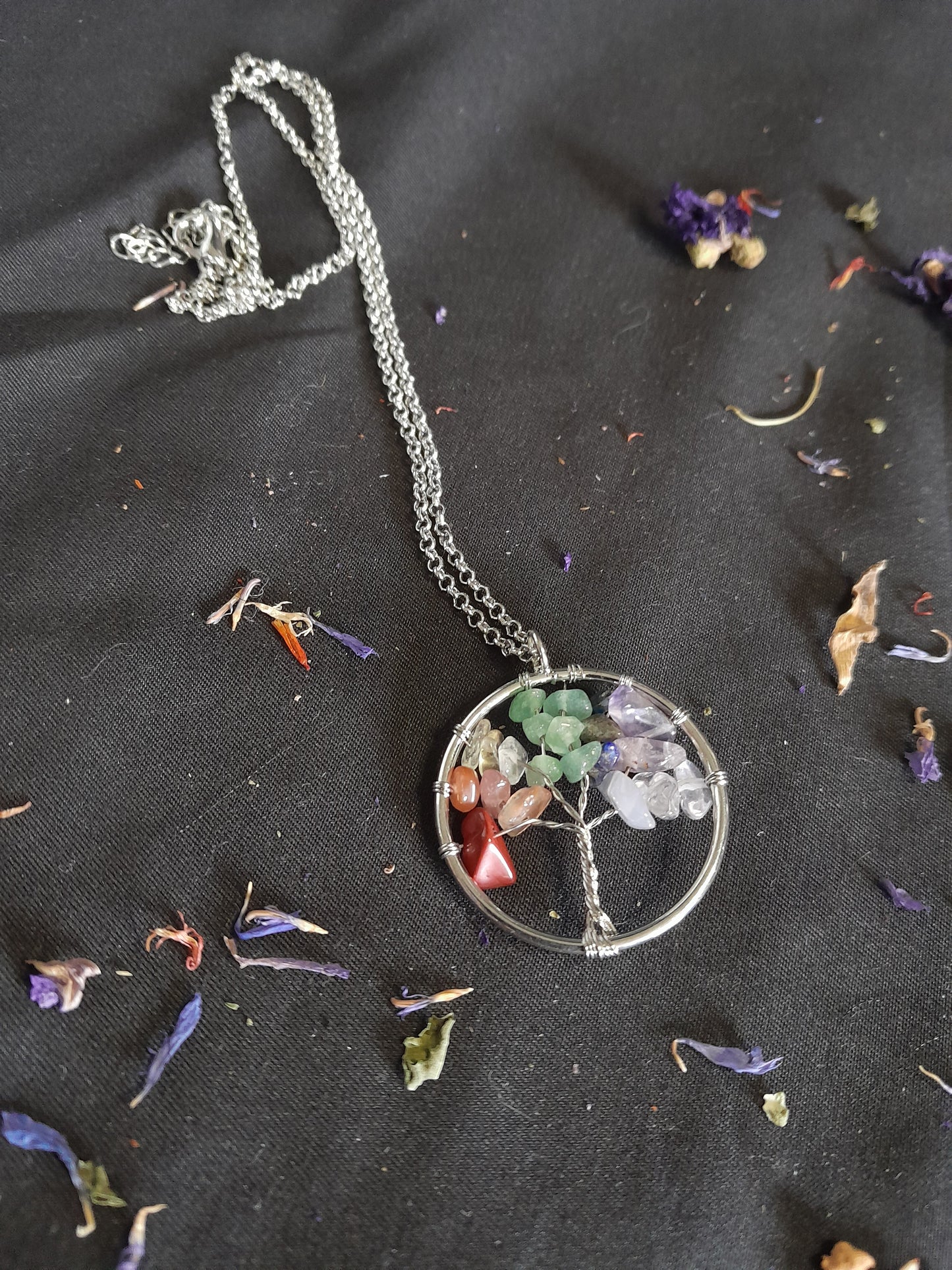 Necklace - Chakra / tree of life