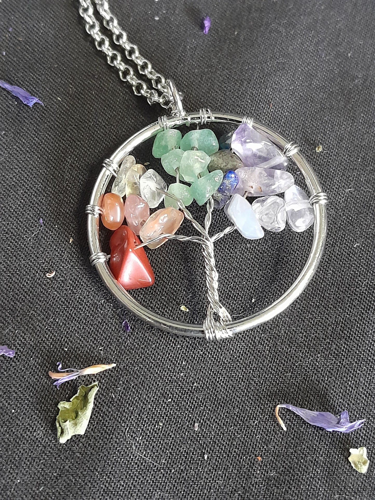 Necklace - Chakra / tree of life