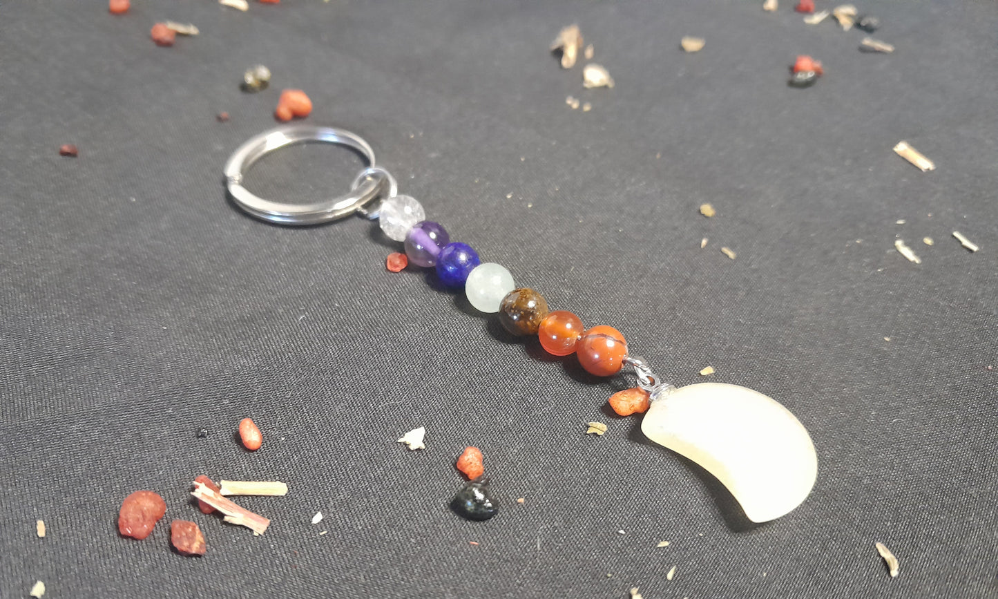 Keyrings- moon chakra