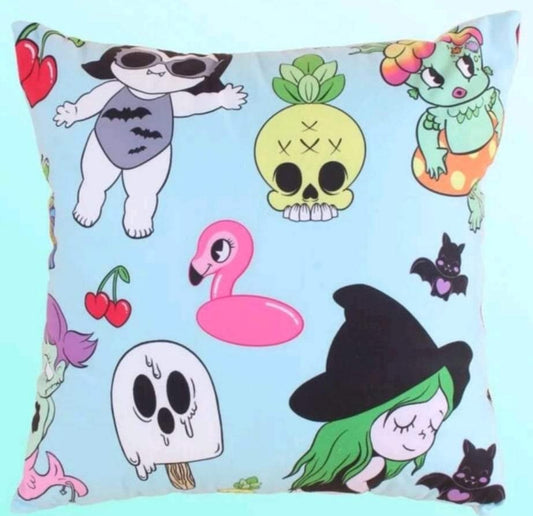 Cute Scary Cushion Cover