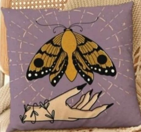 Day Moth Cushion cover