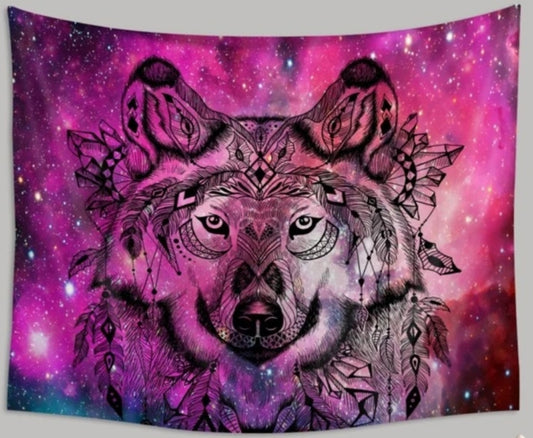 Wolf Spirit Tapestry