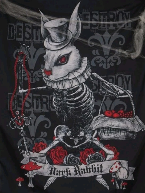 Death Rabbit Tapestry