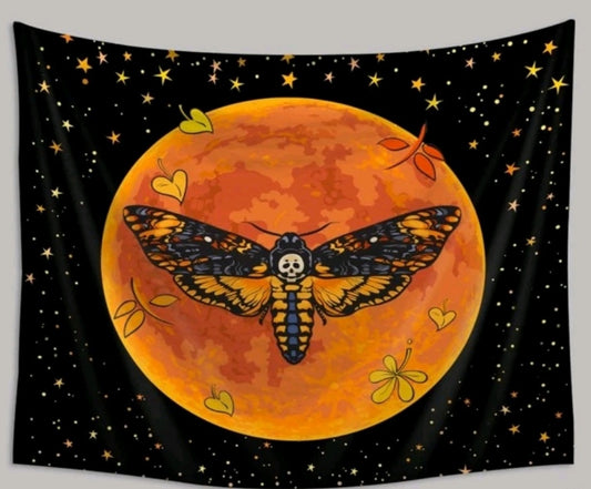 Death Moth Tapestry