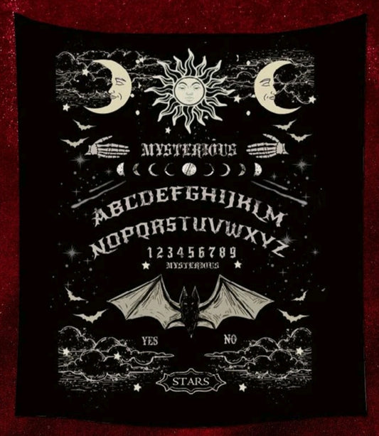 Ouija Bat Tapestry