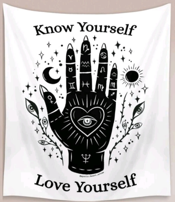 Know Yourself Tapestry